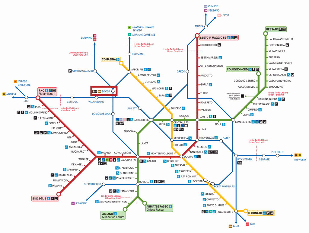 mappa trenord